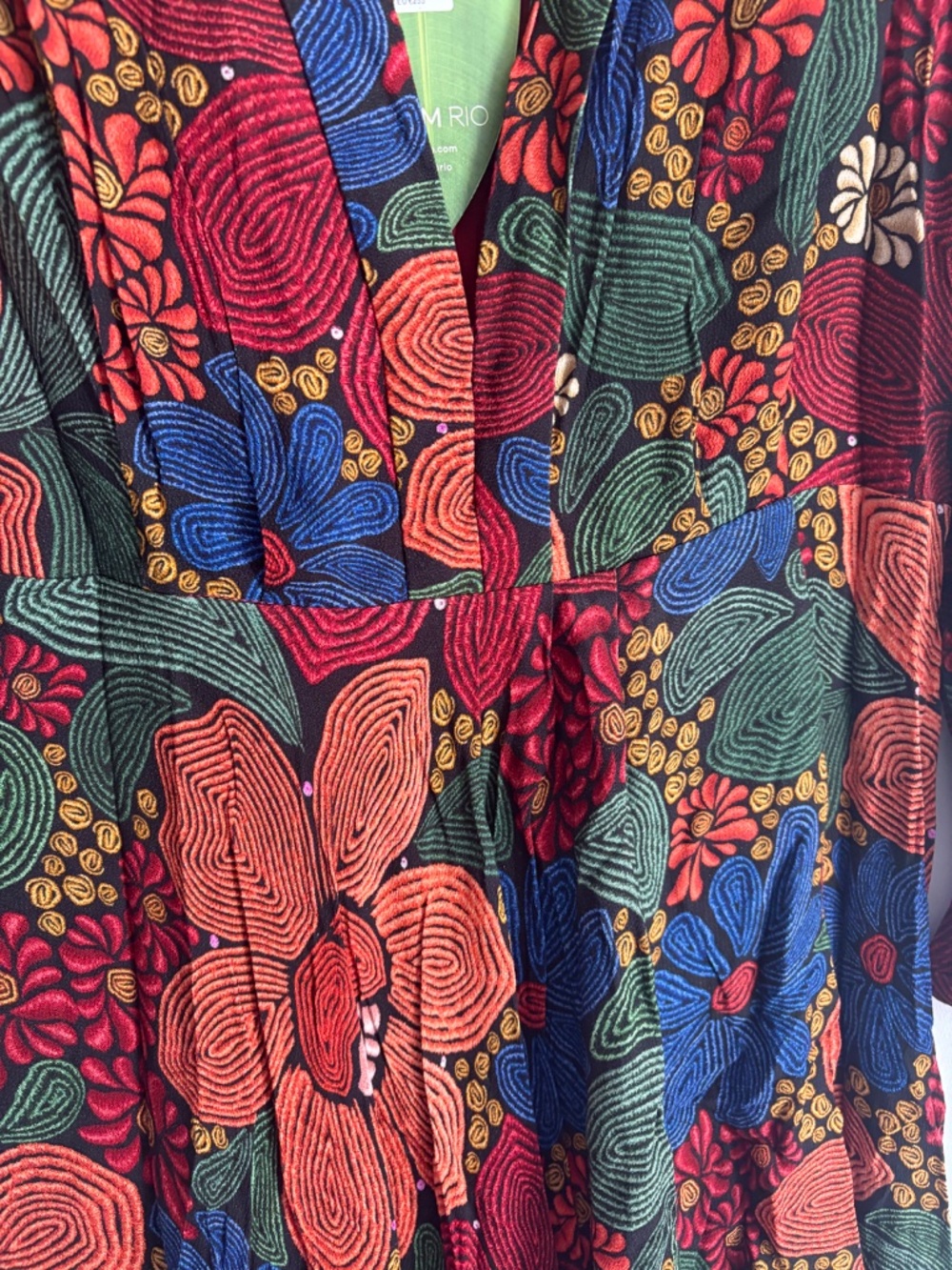 Farm Rio maxi dress size M (US 8) - Picture 4 of 5
